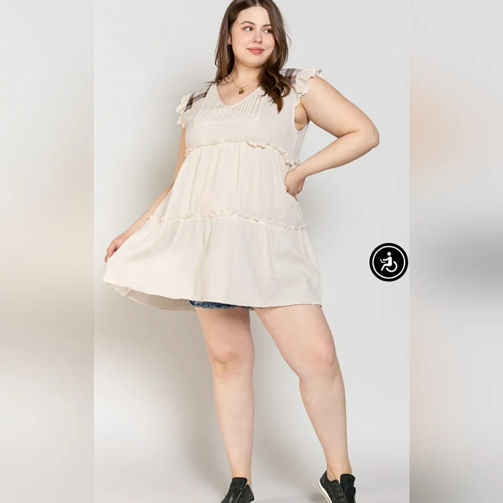 #083 Sale! Last one POL Very Cute Plus Size Top - Picture 1 of 4